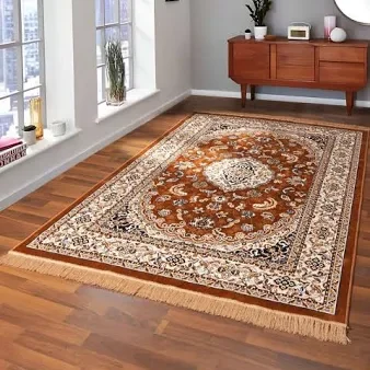 Persian Legacy Carpet 5X7 Ft Golden Brown